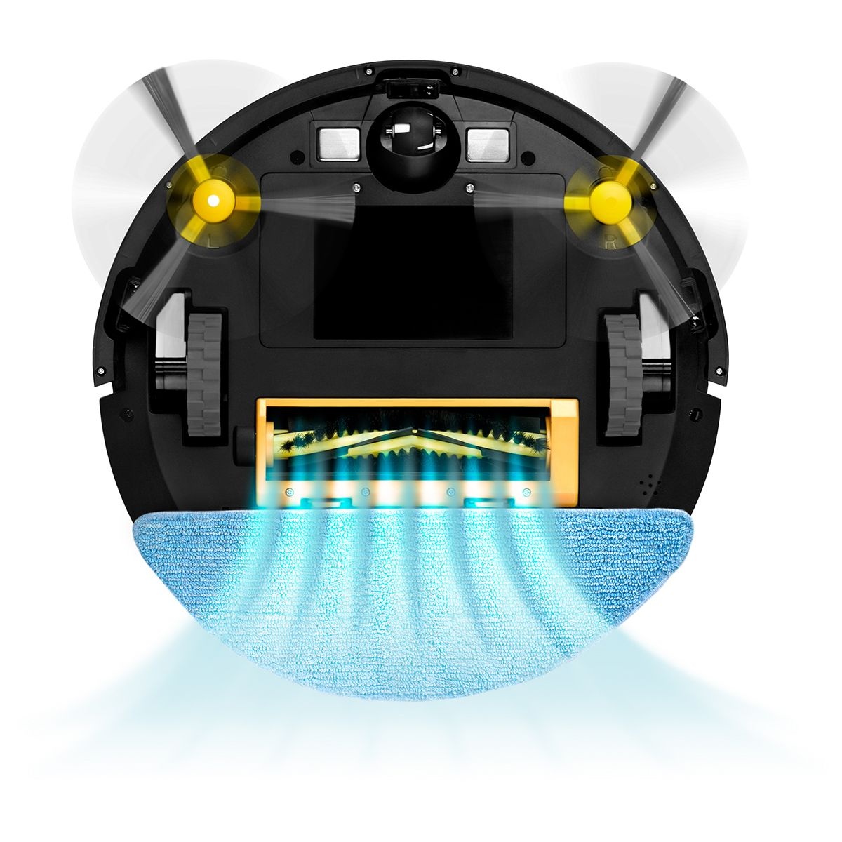 Robotstofzuiger WEBBER TANGO STAR - met dweil en UltraSCAN 360°laser