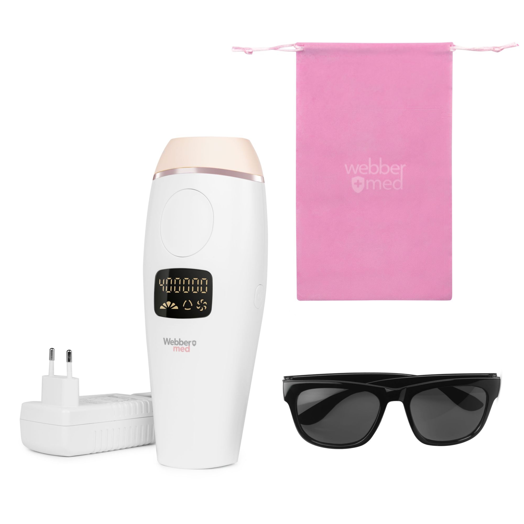 IPL Apparaat WEBBER S5 - ontharingsapparaat - met LCD scherm