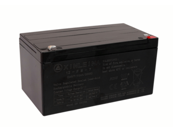 AGM accu - 18,5x9,5x10cm - 24V10AH - zwart - gelaccu