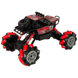 Bestuurbare auto - off-road buggy - R/C - 29x18x16cm - rood zwart