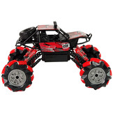 Bestuurbare auto - off-road buggy - R/C - 29x18x16cm - rood zwart