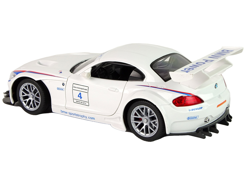 Bestuurbare auto - BMW Z4 - R/C - 31x9x13 cm - wit