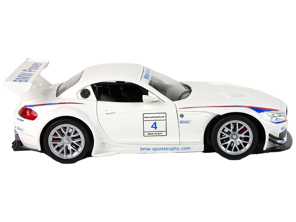 Bestuurbare auto - BMW Z4 - R/C - 31x9x13 cm - wit