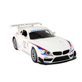 Bestuurbare auto - BMW Z4 - R/C - 31x9x13 cm - wit