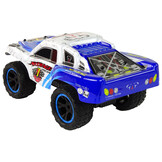 Bestuurbare auto - Truck Monster - R/C - 32x15x19cm - wit