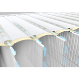 INTEX Luchtbed - 2 persoons - ingebouwde pomp - 203x152x46cm