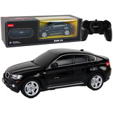 Bestuurbare Auto - BMW X6 - R/C - 20x7x8cm - zwart