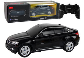 Bestuurbare Auto - BMW X6 - R/C - 20x7x8cm - zwart