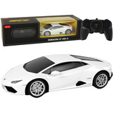 Bestuurbare auto - Lamborghini Huracan - R/C - 19x5x8cm - wit