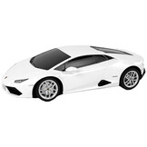 Bestuurbare auto - Lamborghini Huracan - R/C - 19x5x8cm - wit
