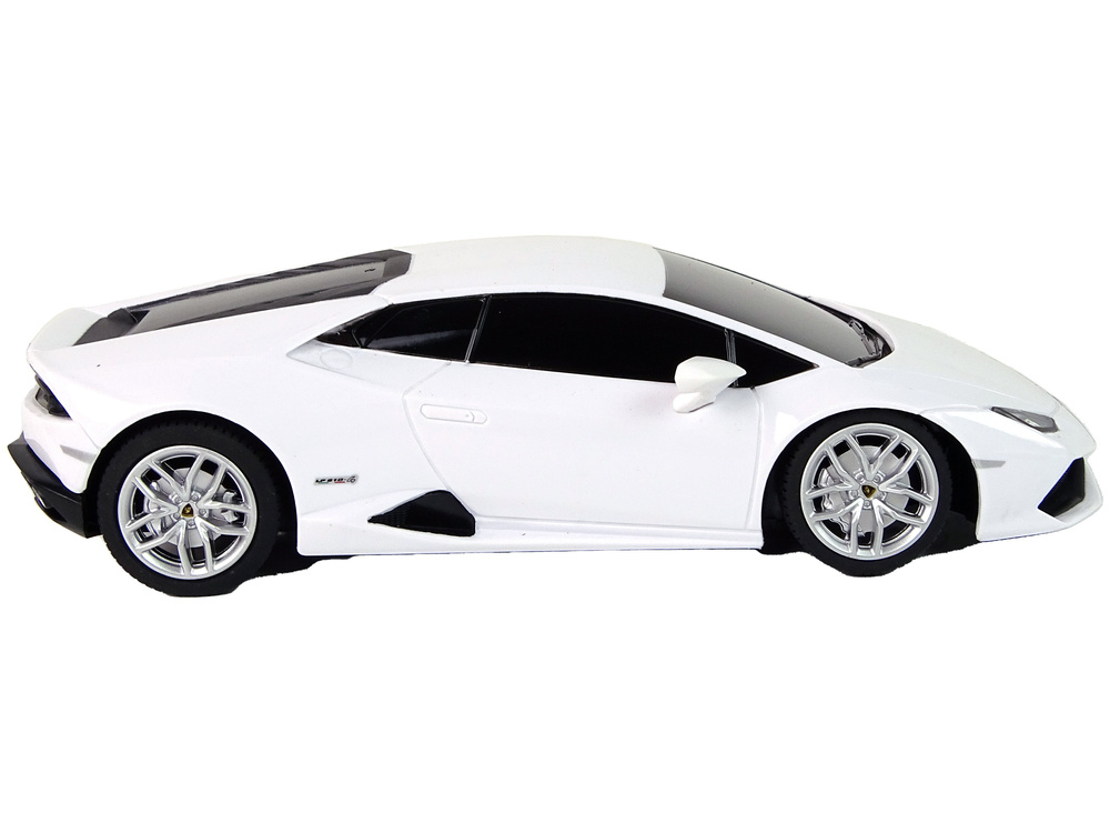 Bestuurbare auto - Lamborghini Huracan - R/C - 19x5x8cm - wit