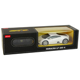 Bestuurbare auto - Lamborghini Huracan - R/C - 19x5x8cm - wit