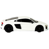 Bestuurbare Auto - Audi R8 - R/C - 18x5x8cm - wit