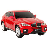 Bestuurbare auto - BMW X6 - R/C - 20x7x8cm - rood