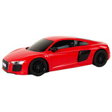 Bestuurbare Auto - Audi R8 - R/C - 18x5x8cm - rood