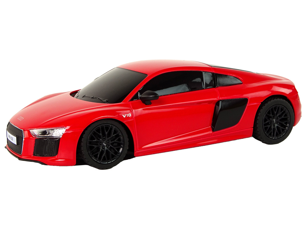 Bestuurbare Auto - Audi R8 - R/C - 18x5x8cm - rood