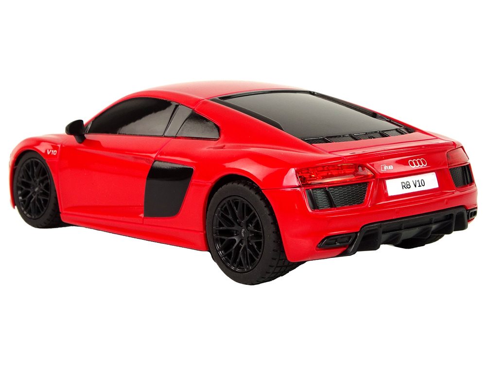 Bestuurbare Auto - Audi R8 - R/C - 18x5x8cm - rood