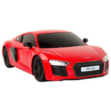 Bestuurbare Auto - Audi R8 - R/C - 18x5x8cm - rood