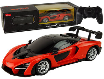 Bestuurbare auto - McLaren - R/C - 19x5x8 cm - rood