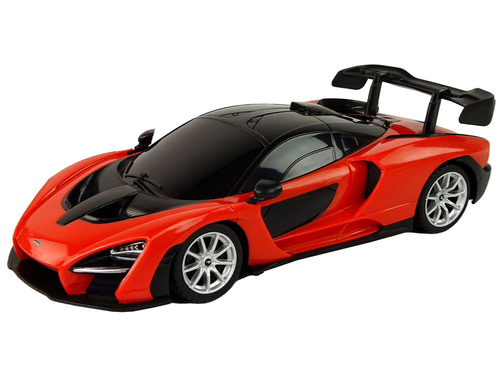 Bestuurbare auto - McLaren - R/C - 19x5x8 cm - rood