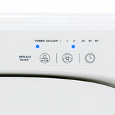 Luchtreiniger WEBBER AP8410 - 41x32x18,5cm - tot 38m2 - wit