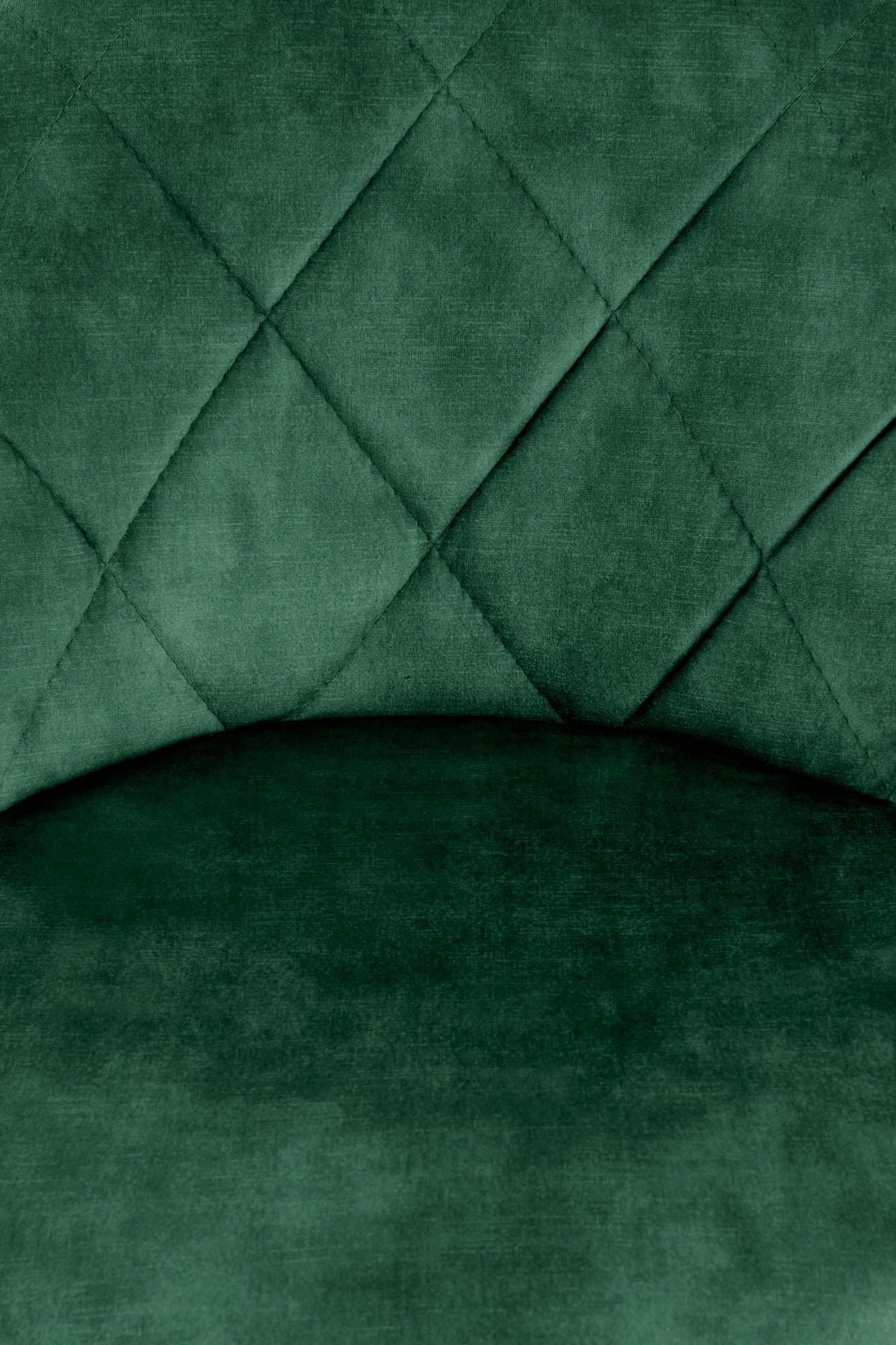 Barkruk velvet - 45x38x83cm - 360 graden draaibaar - donkergroen