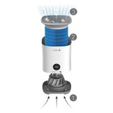 Luchtbevochtiger WEBBER HH3002 - 34,5x24x24cm - tot 30m2 - 3L