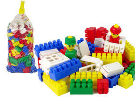 Bouwblokken - 22x50cm - K2 Max - kleurrijk - 240 stuks