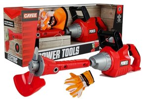 Bosmaaier speelgoed - 55x11x13cm - met handschoenen