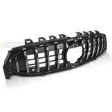 Grille MERCEDES CLA W118 19- sport stijl - chroom zwart
