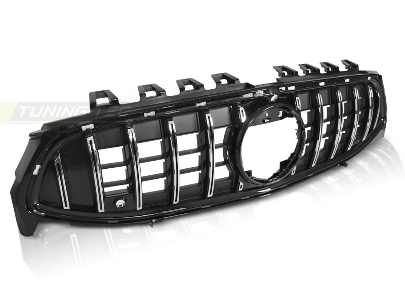 Grille MERCEDES CLA W118 19- sport stijl - chroom zwart