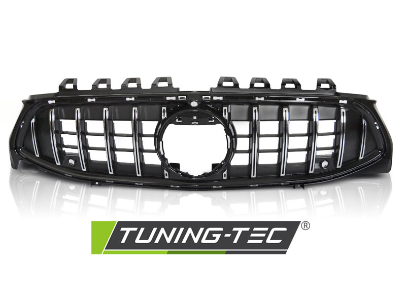 Grille MERCEDES CLA W118 19- sport stijl - chroom zwart