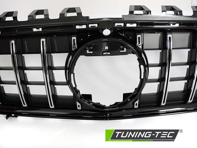 Grille MERCEDES CLA W118 19- sport stijl - chroom zwart