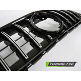 Grille MERCEDES CLA W118 19- sport stijl - chroom zwart