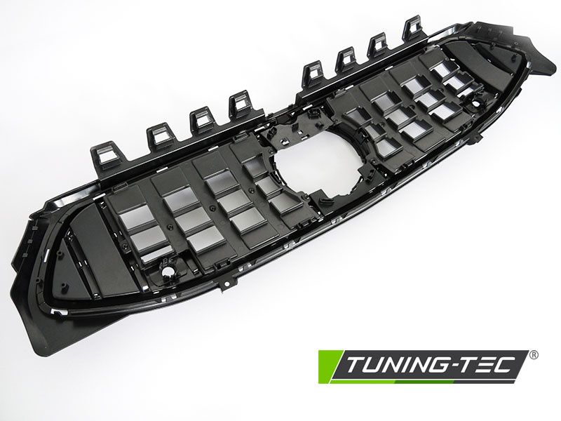 Grille geschikt voor MERCEDES CLA W118 19- sport stijl - chroom zwart