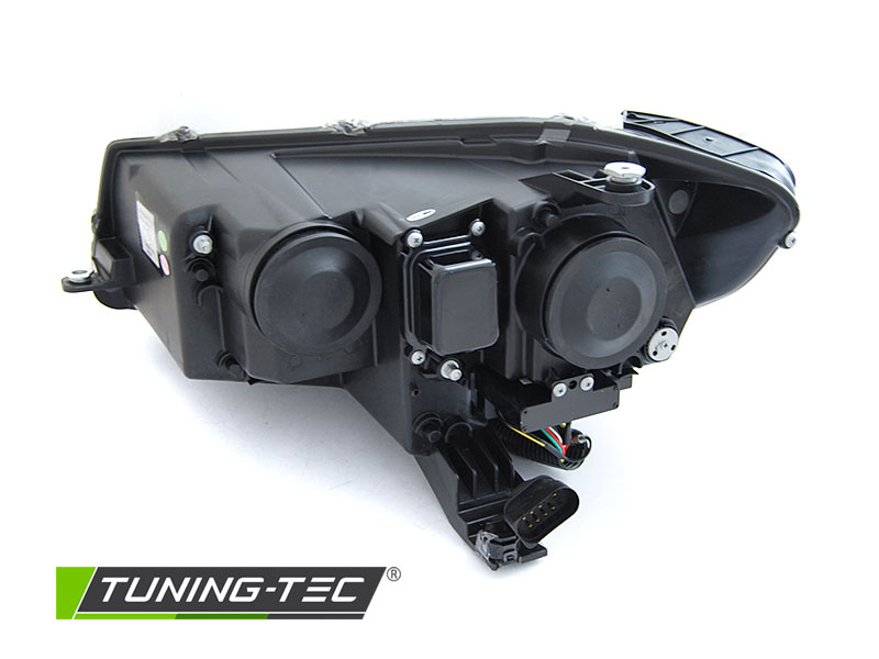 Koplampen voor VW CADDY 20- tube light DRL - zwart