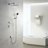 Mengkraan voor hydromassagecabine - 145mm - 4 functies - chroom