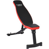 Halterbank - opvouwbaar - verstelbaar - tot 110 kg - zwart, rood