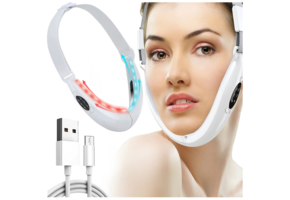 Gezichtsmassage apparaat - 165x180mm - acnereductie - wit