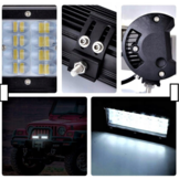 Werklamp - 240W - LED-lampen - set van 2 - zwart