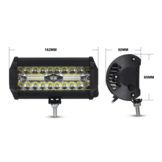 Werklamp - 240W - LED-lampen - set van 2 - zwart