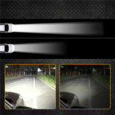 Werklamp - 240W - LED-lampen - set van 2 - zwart