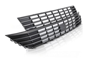 Grille geschikt voor VW T6.1 20- - mat zwart