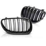 Grille geschikt voor BMW E60 / E61 03-10 - sport stijl - glanzend zwart