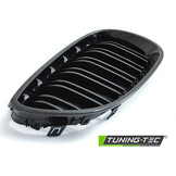 Grille geschikt voor BMW E60 / E61 03-10 - sport stijl - glanzend zwart