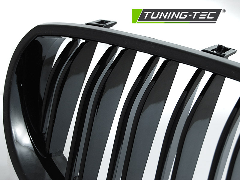 Grille geschikt voor BMW E60 / E61 03-10 - sport stijl - glanzend zwart