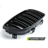 Grille BMW E87/81/82/88 07-11 - sport stijl - glanzend zwart