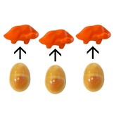 Dinosaurus speelgoed - 52x15x30cm - grote schubben - geluidsprojector