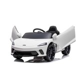 Elektrische kinderauto - McLaren GT - 12V - 108x60x43cm - wit