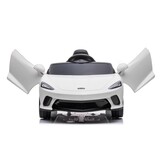 Elektrische kinderauto - McLaren GT - 12V - 108x60x43cm - wit
